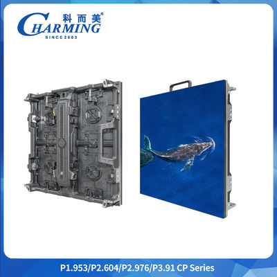 سمك رقيق للغاية 84mm P2.6/2.98/3.91 سلسلة CP خارجية 500x500 و 500x1000mm LED جدار فيديو