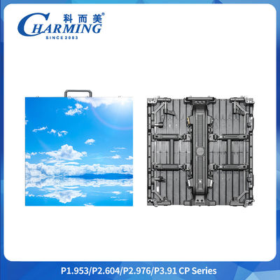 500x500mm/500x1000mm شاشة LED ذات لون كامل مرنة منحنية في الهواء الطلق داخلية P2.98 P3.91
