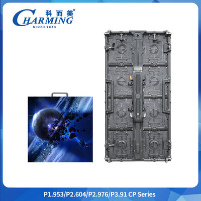 تصميم جديد P3.91 Rgb Led 500 * 500mm خلفية داخلية LED عرض رقمي 500 * 1000mm اتصال سريع صلب شاشة فيديو للمسرح الكنيسة