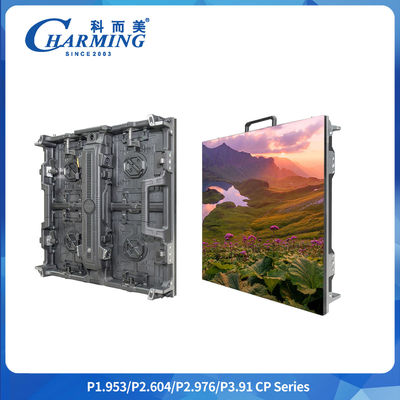P3.91mm خارجية LED جدار الفيديو IP65 65536 نقطة / م2 لون كامل للوحة الإعلانية وتأجير الحفلات الموسيقية