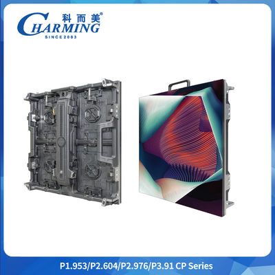 تشغيل الشاشة AC 220V/(110V) ± 15% P2.6/2.98/3.91 سلسلة CP خارجية LED حائط الفيديو مع فتحة المفتاح