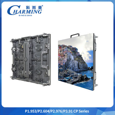 داخل Smd1515 7680hz شاشة مدعومة عرض الفيديو الجدار شاشة مدعومة داخل P1.953 شاشات مدعومة داخل
