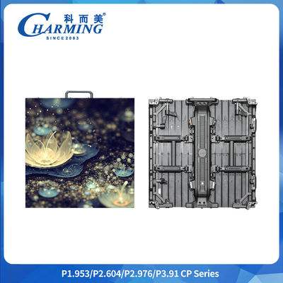 أشكال متغيرة P2.6/2.98/3.91 CP Series 14-16bit حائط فيديو LED داخلي مع منافذ شبكة احتياطية مزدوجة