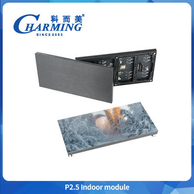 P2.5 جديد تمامًا 4k 320x160mm مصابيح التعرض للمسرح لوحات خلفية وحدة LED رقمية داخلية شاشة