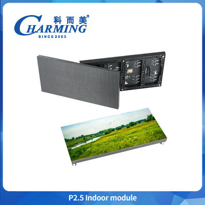 HD Module Video P2.5 عرض داخلي مدعوم بطاقة LED Small Pitch Hd 1r 1g 1b