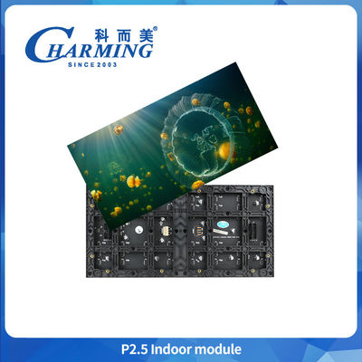 HD Module Video P2.5 عرض داخلي مدعوم بطاقة LED Small Pitch Hd 1r 1g 1b