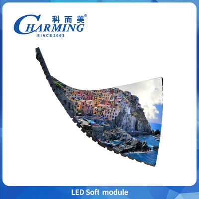 320x160mm HD LED Module 220v Soft Led Module P2 P2.5 P3 P4 LED Screen العرض الرقمي لحدث التشويش