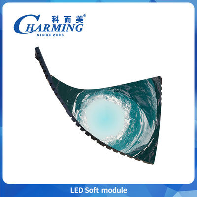 2025 الأكثر شعبية 3840 هرتز HD Module Led P2 P2.5 P3 P3.076 P4 LED Soft Module داخلي شاشة عرض مرنة LED