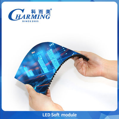 LED Soft Module Soft Stage Led Screen استئجار الشاشة الداخلية مرنة الحفاظ على الطاقة تأخير منخفض