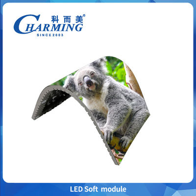 شاشة LED ملونة داخلية SMD كاملة P2 P2.5 P3 P4 لوحة LED مرنة Rgb منحنية مرنة Led Board Soft Led Module For Ads