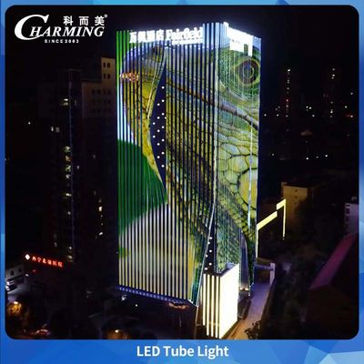 U38 سبيكة الألومنيوم RGB مصباح الأنابيب LED DC24V SPI التحكم في البناء