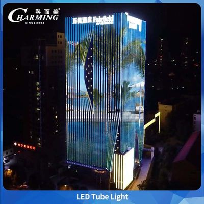 ضوء واجهة LED بعمر افتراضي يزيد عن 50000 ساعة لتزيين محيط الفندق الخارجي