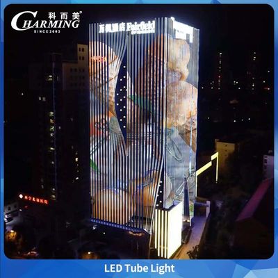 ضوء أنبوب RGB U38 1000/500*38*58MM اجتاز شهادة 3C CE للبناء الخارجي سهل الصيانة