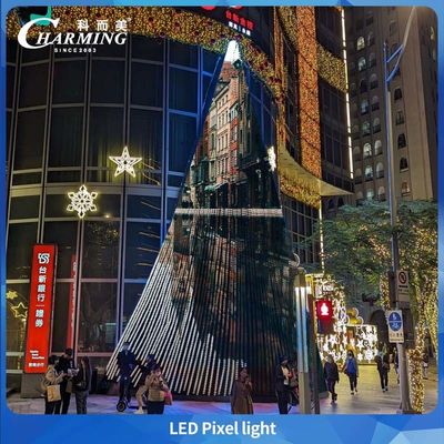 Pixel Light Rgb Led Pixels قطر 30mm IP66 RGB Led Pixel Light ديكورات داخلية وخارجية إضاءة المباني الجسور