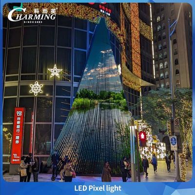30MM IP66 DC24V RGB في الهواء الطلق الألومنيوم الشخصي دائم Led عيد الميلاد Led بكسل نقطة ضوء