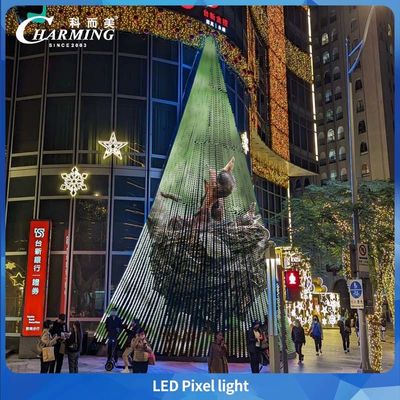 إضاءة بكسل LED خارجية، طاقة منخفضة، سطوع عالي للمباني