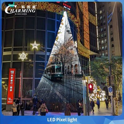 RGB Pixel Module 30mm مضاد للماء LED Lighting Amusement Light 24V Rgb Led Pixel Lamps أضواء نقطة