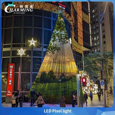 ضوء بكسل ملون كامل 50C من الشركة المصنعة الأصلية Charmingled مع SPI لإضاءة المباني