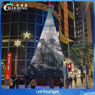 بكسل RGB / RGBW 30 مم 40 مم أضواء LED ترفيهية أضواء بكسل للملاهي والمتنزهات الترفيهية