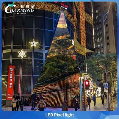 ضوء بكسل LED ساحر من الجيل التالي لعام 2025، 40D، 40 × 27.3 ملم، غلاف من البولي كربونات مقاوم للماء IP66، لتزيين الإضاءة في مناطق الجذب السياحي والديكور المعماري