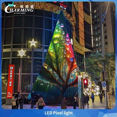 ضوء نقطة سلسلة ساحرة LED 40D 40*27.3MM مادة الكمبيوتر IP66 زينة عيد الميلاد إضاءة البار زينة الجدران الخارجية