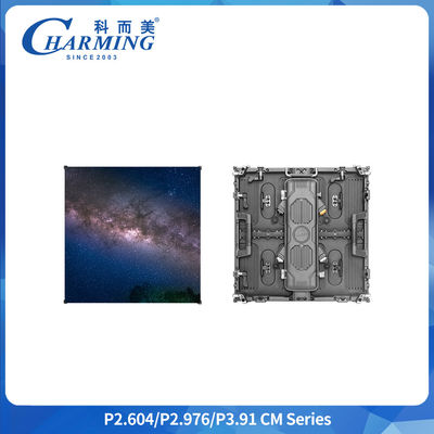 P3.91 شاشة LED خارجية للإعلانات IP65 شاشة LED مقاومة للماء 500x500MM SMD1921 خزانة الألومنيوم المصبوب الصب