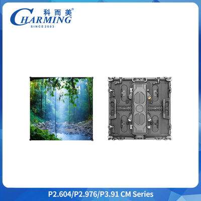 شاشة LED للإيجار الخارجية من سلسلة CM، درجة حماية IP65، مقاس 500*1000 مم / 500*500 مم، معدل تحديث 7680 هرتز، سهولة التوصيل المتبادل