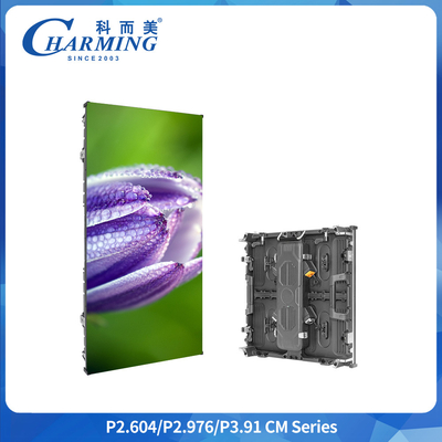 شاشة LED خارجية مقاومة للماء IP65 مقاس 500x1000 مم للإيجار بتردد 7680 هرتز