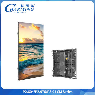 P3.91 500x1000mm شاشة عرض LED للإيجار من سبائك الألومنيوم