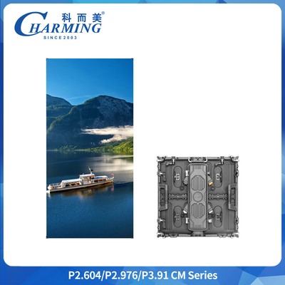 P2.64 P2.98 P3.91 شاشة فيديو حائط LED غير مائية IP65 في الخارج