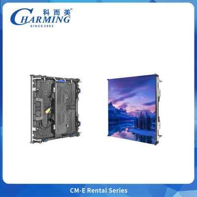 يأتي مع كابل الطاقة شاشة LED للإيجار الخارجية تحسين بنسبة 150% في الكفاءة