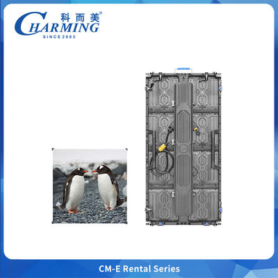 خزانة شاشة LED للإيجار مقاس 500x500 مم / 500x1000 مم، وزن 6.4 كجم، مع دمج سلك الطاقة، مناسبة لفعاليات المسرح والحفلات الموسيقية