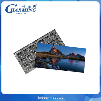 3840Hz 14Bit 320x160mm P1.86 LED فيديو داخلي حائط HD بدون حائط