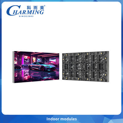 أفضل سعر وحدة LED داخلية ذات درجة دقة عالية P2.5 مع تصميم مغناطيسي يمكن تركيبه بسهولة على الحائط