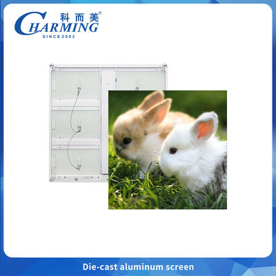 الأسلاك الخفية عرض LED خارجي P6 تثبيت ثابت للإعلانات مع سطوع عال من المصنع الصيني