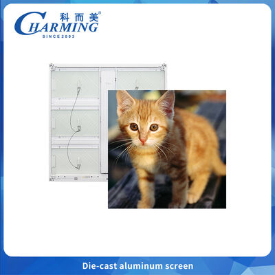 الأسلاك الخفية عرض LED خارجي P6 تثبيت ثابت للإعلانات مع سطوع عال من المصنع الصيني