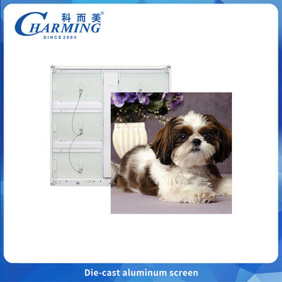 شاشة LED الخارجية مصدر الطاقة المقسم على الجهد P6 Led Board سطوع عالي للإعلانات