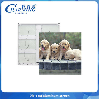 شاشة LED خارجية ثابتة مع حماية IP65 ضد الماء ، 6500 CD / m2 الوضوح و 220W / m2 كفاءة الطاقة