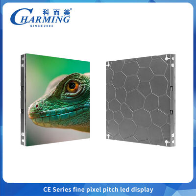شاشة LED دقيقة الملعب تصميم وحدات داخلية 8K تحديث الوصول الأمامي المغناطيسي الربط متعدد الحجم للتثبيت الثابت