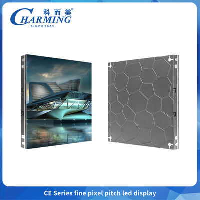 P1.86 P2.5 لوحة العرض LED ذات الطول الدقيق 640x640mm مع معدل تحديث 7680Hz لمراكز المؤتمرات السلسة