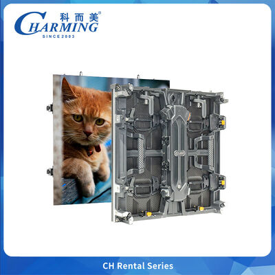 لون كامل IP65 تصنيف الفعاليات الخارجية للمسرح شاشة عرض LED 500x500mm P3.91 الإعلانات الخارجية تأجير جدار الفيديو