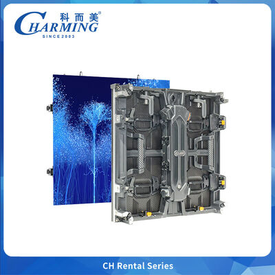 شاشة LED داخلية مرنة سلسلة CH-E SMD1515 منحنية 7680Hz 600-800cd / m2 IP42 الصيانة الأمامية