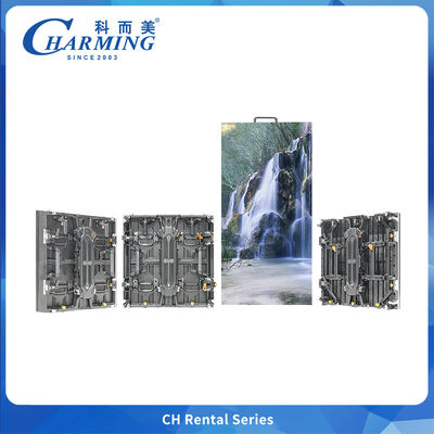 شاشة LED خارجية من سلسلة CH-E مع خزانة زاوية قائمة لتركيب الزوايا والأعمدة