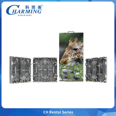 شاشة LED خارجية منحنية ومرنة P2.6 / P2.9 / P3.9 الألومنيوم المسالك المسالك 7680 هرتز عالية التجديد لأحداث الإيجار