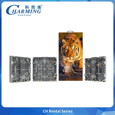 شاشة LED خارجية بتصميم إبداعي P3.91 منحنية مرنة بزاوية قائمة 7680 هرتز للمهرجانات الموسيقية