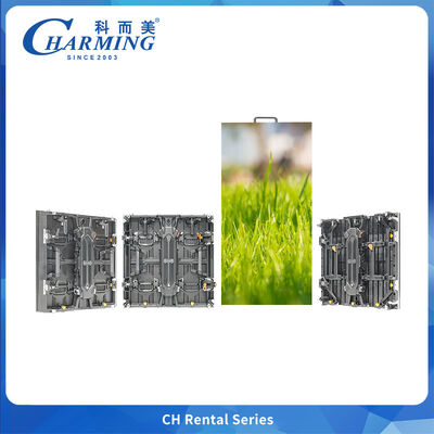 شاشة LED ذات الوضوح العالي كامل الألوان في الهواء الطلق مع سطوع و 120 زاوية عرض للإعلانات