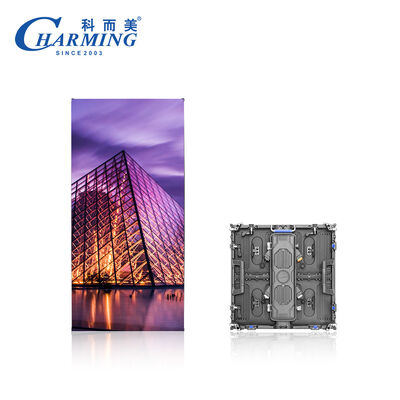 شاشة فيديو LED خارجية من سبيكة الألومنيوم المقاومة للماء IP65 مع معدل تحديث 7680 هرتز P2.98 / P3.91