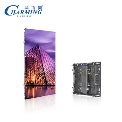 شاشة فيديو LED خارجية من سبيكة الألومنيوم المقاومة للماء IP65 مع معدل تحديث 7680 هرتز P2.98 / P3.91