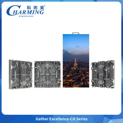 شاشة LED متعددة الاستخدامات للإيجار مجهزة بنظام الارتباط الكامل لتحقيق التكوين المرن والاستقرار