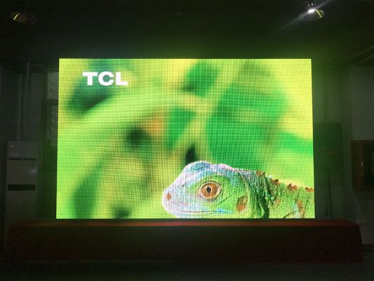 Large Indoor LED Video Wall Display 600mm * 337.5mm , Cabinet P2 LED Screen